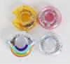 En stock Suministro Posavasos Inflable Ave Fénix Lentejuelas Donut Portavasos Unicornio Portavasos de Agua Inflable Fiesta