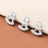 Colgante Caballo Mecedor Sólido de Plata Pura S999 Colgante Caballo de Madera Pulsera de Cristal DIY Accesorios de Plata