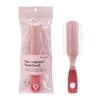 Peine de Plástico, Peine de Púa, Peine Alisador de Cabello, Peine Alisador para Cabello Rizado, Peine de Peluquería, Peine de Nueve Filas, Peine Masajeador del Cuero Cabelludo, Exportación Transfronteriza