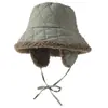 Chapéu de Aviador Xadrez Colorido para Mulheres, Chapéu de Trapper Quente à Prova de Vento para Esqui Outono e Inverno com Proteção de Orelha de Lã de Cordeiro, Boné de Bico de Pato Masculino Moderno
