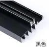 Juego de Tres Piezas para Riel de Vidrio de 5 mm Vitrina Deslizante Gabinete Estantería, etc.. Riel Deslizante Pista Puerta Corredera Puerta de Empujar-Tirar Accesorios