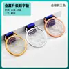 Etiquetas de Medalla Pequeñas de Cristal Personalizadas por el Fabricante para Eventos Deportivos de Maratón, Baloncesto, Fútbol, Etiquetas de Medalla para Niños, Recuerdos de Graduación