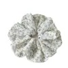 Diadema de Gasa Grande Floral Fresca de Verano para Mujer, Elástico para Cola de Caballo Scrunchie, Dulce Accesorio para el Cabello