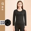 Conjunto de Ropa Interior Térmica para Mujeres de Mediana Edad y Mayores con Forro Polar, Ropa y Pantalones Gruesos de Otoño, Suéter y Pantalones de Algodón para Protección contra el Frío