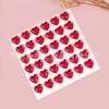 10mm 36 Corazón de Durazno Niños DIY Manual Facial Decorativo Adhesivo Acrílico Diamante Pegatinas