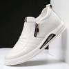 Zapatos de cuero para hombre, primavera 2024, transpirables, casuales, de moda, para negocios, formales, de mediana edad, de talla grande, informales.