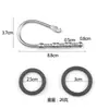 Vibrador Metal Olho de Cavalo Sm Brinquedo Alternativo Massageador de Próstata Dispositivo de Masturbação Masculina Bastão de Expansão Uretral Masculino