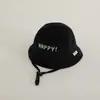 Gorro de Bebé Primavera y Otoño Ins Estilo Coreano Versátil Casual Panda de Bebé Sombrero Cubo Dibujo Animado Bebé Sombrero de Pescador