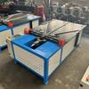 Máquina de crimpagem por estiramento de chapa de aço Máquina de conformação por dobra a frio de duto metálico Máquina de flangeamento horizontal de placa de copo térmico industrial
