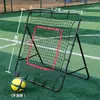 Red de rebote para entrenamiento de fútbol Red de rebote Equipo de entrenamiento multifuncional para pases para una persona Portería de rebote de fútbol