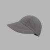 Sombrero de Sol para Mujer 2023 Comercio Color Sólido Talla Grande para Hombre Poliéster Anti-Caída Fabricante Mayorista Parte Superior Plana Protección Solar Parte Superior Redonda