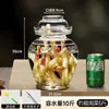 Frasco de vidrio para encurtidos de Sichuan, engrosado con tapa interior, recipiente sellado para encurtir para uso doméstico, frasco para chucrut con tapa, frasco para pepinillos