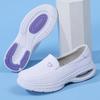 Zapatos de Enfermera Personalizados para Mujer, Suela Blanda, Transpirables, No Cansan, Versátiles, Blancos, Cómodos, Suela Plana, Antideslizantes, Zapatos de Trabajo para Hospital al por Mayor