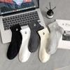 Calcetines para hombre 2025 al por mayor algodón cintura todo partido deportes bordado letra G calcetines deportivos tobilleros calcetines de cinco dedos para hombre