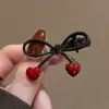 Presilha de Cabelo Lâmpada Brilhante para Mulheres, Adereços Criativos Personalizados para Fotos, Presilha Jacaré para Franja Lateral e Fios Soltos, Acessório de Cabelo
