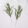 Agulhas de Pinheiro Simuladas Pinhas de Natal Plantas Verdes Simuladas Galhos de Pinheiro Artificiais Guirlanda para Árvore de Natal Acessórios Decorativos DIY Galhos e Folhas