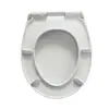 Venta Caliente Transfronteriza Material PP Calibre Europeo 18 pulgadas Engrosada Forma de O Superior Descenso Lento Silencioso Tapa de Inodoro Tapa de Inodoro