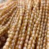 Comércio exterior bons produtos 2-3mm pérola natural de água doce furo reto luz bilateral furo horizontal barroco formato especial feito à mão com contas