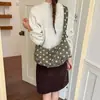 Bolso de Lunares para Mujer 2026 Modelo Nuevo Bolso de Hombro con Aspecto de Alta Gama Bolso Cruzado para el Trabajo Bolso Vintage Tipo Dumpling para Mujer