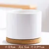 Potes para Suculentas Etsy Cerâmica Transfronteiriço Amazon Jardinagem Simples Porcelana Branca Vasos para Flores de Cacto Atacado Impressão de Logotipo Personalizado