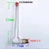 Acessórios Redutores Curva Tubo de Óleo em L Ângulo Reto Tubo de Abastecimento de Óleo Visor do Nível de Óleo Haste de Medição Tubular de Óleo M10M14M18M20M22