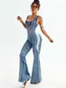 Body de Yoga Europeo y Americano para Exteriores Deportivo Glúteos de Durazno Jumpsuit de Fitness Moda Tendencia Ropa de Yoga Sin Costuras