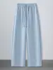 Pantalones de Pierna Ancha con Cintura Elástica para Mujer, Nuevo Otoño, Cintura Alta, Adelgazantes, Pantalones Banana, Venta Caliente 2026, Pantalones Casuales para Mujer
