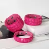 Pulsera para Mujer de Color Caramelo Cuadrada Estilo Punk Nuevo Europeo y Americano, Pulsera de Muñeca Casual de Moda con Remaches Personalizados, Joyería