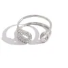 Set de Anillos de Lujo con Pedrería Multiestilo en Color Acero, Diseño Único para Mujer, Anillo Moderno Ajustable y Apilable para el Trayecto Diario