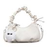 Bolso de mano plisado de nicho Yuezi para mujer 2025 Nuevo popular bolso de axila Textura de moda Bolso cruzado de uso diario