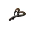 Pinza para el pelo con forma de corazón hueco del mismo estilo que Zhao Lusi para mujer, Pinza para el pelo nueva y a la moda, Accesorio para el pelo de alta gama, Pinza de tiburón para la parte posterior de la cabeza