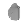 Espejo acrílico de pared para baño, espejo suave, espejo irregular, espejo de nube, espejo de tocador sin perforaciones.