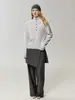 Suéter de Tricô Pulôver de Cashmere com Gola Alta, Novo Design Outono 2026 para Mulheres, Caimento Solto, Emagrecedor, Top Versátil