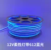 Tira de Luz LED de Neón Flexible 12V24V 2835 6*12 Impermeable para Exteriores Forma de Letra Publicitaria Tira de Luz Suave de Colores