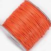 Fio de Poliéster Encerado Coreano 10m 0,5-2,5mm Cordão Encerado Acessórios para Joias DIY Trança de Colar Cordão de Couro