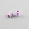 Acessórios de Anel de Silicone para Cordão Pequeno Lanyard de Anel de Silicone de 5 Seções Anel Decorativo Adequado para Cordões de Celular e Alças de Garrafa de Água