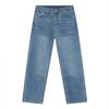 Jeans rectos lavados multicolor Nirben Denim versión coreana para hombre de pierna ancha recta holgada Joker pantalones casuales