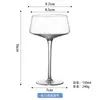 Copas Creativas de Alta Apariencia para Vino de Burbujas para Bodas, Vasos Sencillos para Torre de Champaña, Copas de Bebida Específicas para Bares, Copas Cerradas para Cócteles