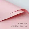 Ramo de San Valentín Material DIY Hecho a Mano Papel de Envoltura de Flores Monocromático Papel de Envoltura de Flores Estilo Coreano Montón de Flores de Papel Ouya