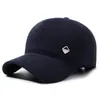 Gorras para Hombre para Otoño e Invierno, Gorras de Béisbol Gruesas de Lana para Personas de Mediana Edad y Mayores, Protección para los Oídos a Prueba de Viento, Gorras de Pico para Personas Mayores, Gorras de Papá