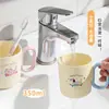 Bonita Taza de Enjuague Bucal Estilo Ins para Residencias Estudiantiles, Taza de Cepillado para Parejas, Vaso de Dientes de Dibujos Animados para Niños, Resistente a la Rotura