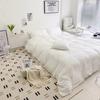 Alfombra de Sala de Estar de Terciopelo de Bucle Simple para el Hogar, Mesa de Centro, Alfombra de Piso Completo, Absorbente de Agua, Resistente al Desgaste, Lavable, Felpudo Suave