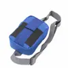 Bolsa de cintura para herramientas azul 300D esmerilada personalizada de fábrica, bolsa de cintura deportiva de tela para correr al aire libre, cinturón de regalo de comercio exterior