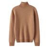 Cárdigan de cuello alto para niños, suéter de otoño e invierno, jersey de punto para niños y niñas, camisa base de punto, bebé engrosado