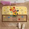 Alfombrilla de baño linda del Hombre Estrella, Absorbente de agua, Secado rápido, Antideslizante, Alfombrilla de baño, Resistente a las manchas y fácil de cuidar, Alfombrilla de baño de tierra de diatomeas