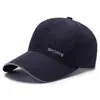 Chapéu Masculino Moda Secagem Rápida Boné de Baseball Verão Malha Respirável Boné com Aba Esportes ao Ar Livre Faixa Refletora Chapéu de Sol para Mulheres
