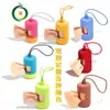 Nuevo Dispensador de Bolsas de Basura para Mascotas Recogedor de Excrementos Recogedor de Toiletas Pala Caja de Almacenamiento de Marca Bolsa de Excrementos Perro Gato Exterior Paseo de Perro