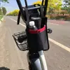 Bolsa de Guidão para Patinete Elétrico, à Prova d'Água e de Poeira, Grande Capacidade, Bolsa de Armazenamento Portátil para Bicicletas Elétricas e Triciclos