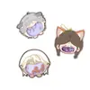 Figura de Ação Acrílica DIY com Glitter Desenho Animado Anime Celebridade Mercadoria Personalizável Suporte de Exibição para Janela Decoração de Mesa
