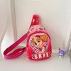 2026 Nova Bolsa de Peito Infantil Bolsa de Unicórnio Bolsa de Ombro Cruzada Desenho Animado Menino Menina Princesa Mochila Pequena